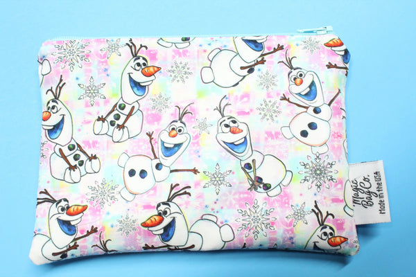 Happy Snowman, Reusable Bags