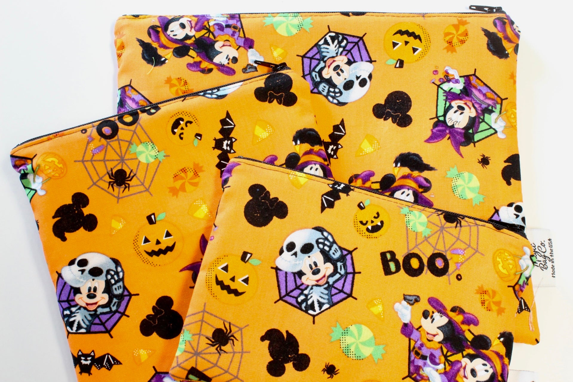 Mouse Boo Halloween, Reusable Bags