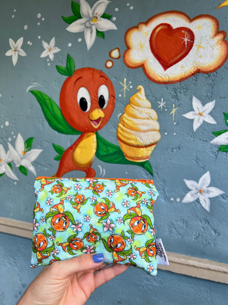 Orange Bird Aqua, Reusable Bags