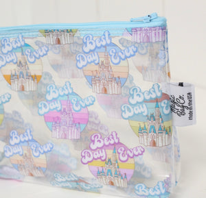Best Day Ever~Petite Essentials Clear Bag