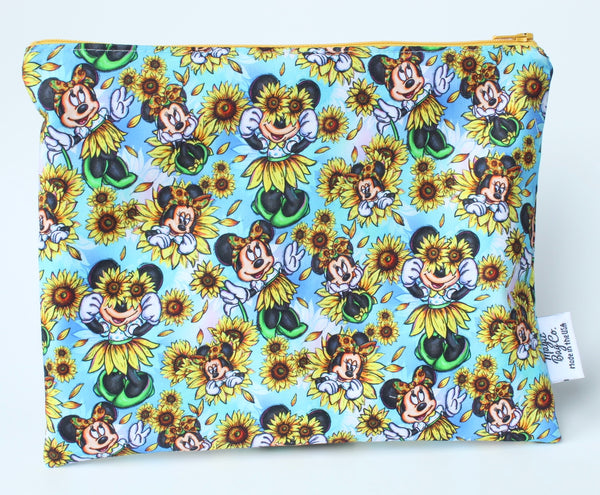 Minnie Sunflowers, Reusable Bags