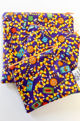 Halloween Treats Purple, Reusable Bags