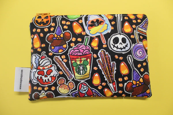 Spooky Snacks Black, Reusable Bags