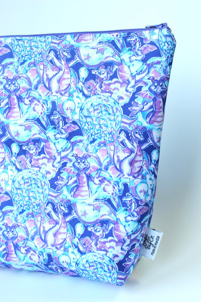 Lilly P. Inspired Figment, Large Makeup Bag