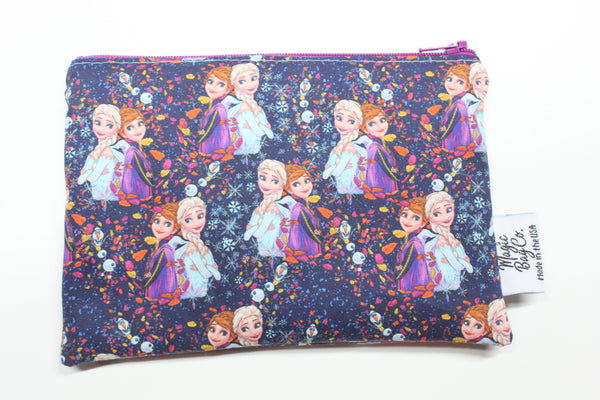 Frozen Sisters Blue Small Scale, Reusable Bags